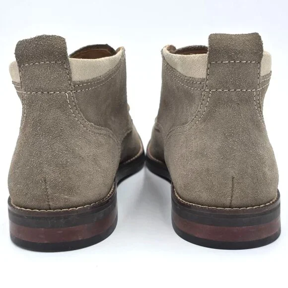 Cole Haan Ogden Stitch Suede Chukka Boots Taupe Tan Dress Casual Shoes Mens 9M - Picture 3 of 11